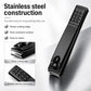 2pcs/Pack Stainless Steel Flat-Tip Nail Clippers Nail Trimming Tools, Small and Large Size