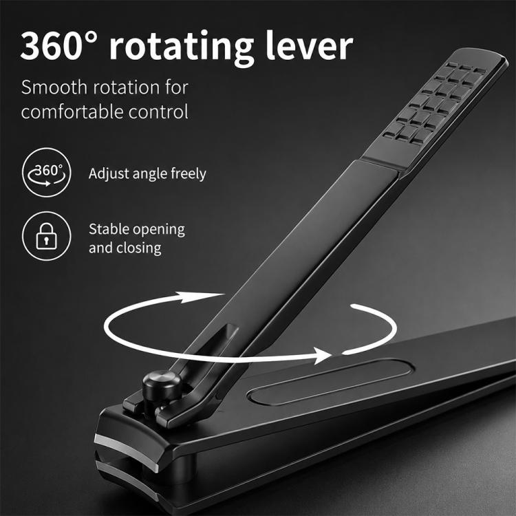 2pcs/Pack Stainless Steel Flat-Tip Nail Clippers Nail Trimming Tools, Small and Large Size