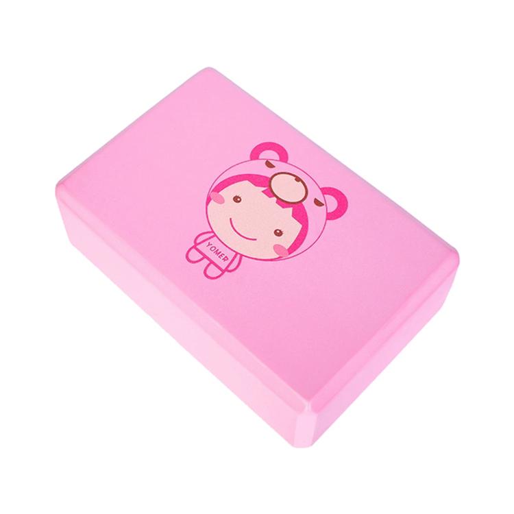 Cute Printed High Density Dancing Leg-Stretching Yoga Blocks
