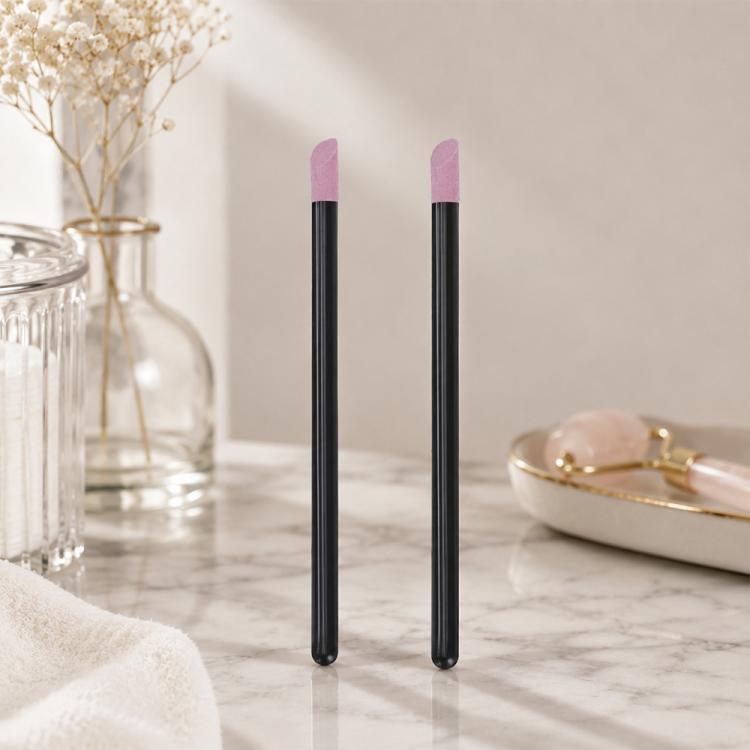 2pcs/Pack Angled Quartz Nail Pen Nail Surface Polishing Tool