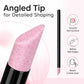 2pcs/Pack Angled Quartz Nail Pen Nail Surface Polishing Tool
