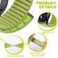 Wave Textured Nylon Hook And Loop Fastener Watch Band, For Garmin 22mm