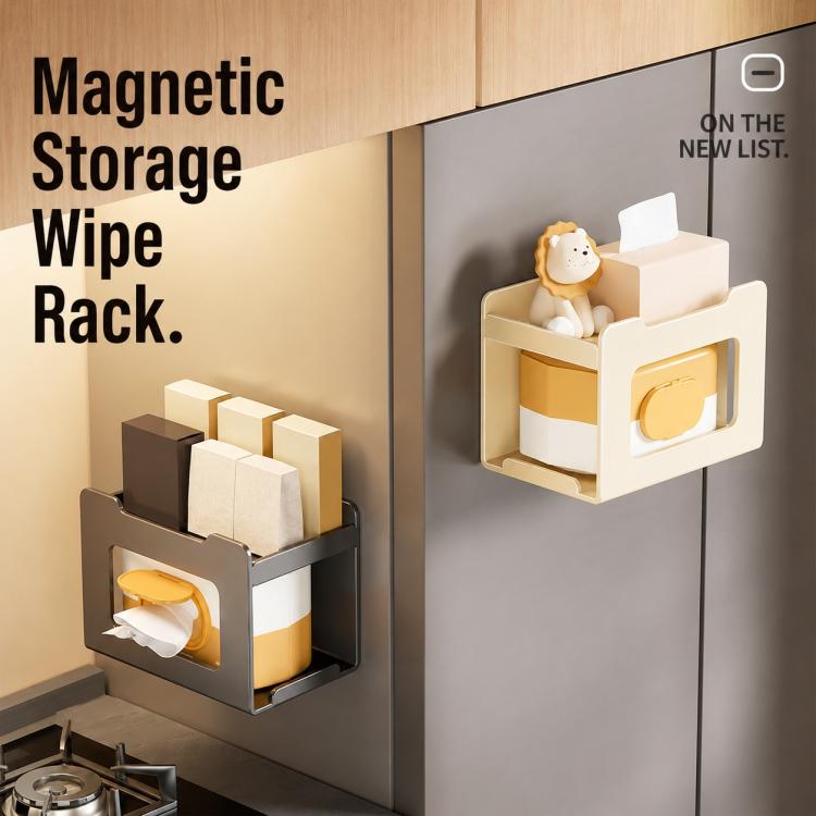 Multifunctional Wall Mounted Magnetic Tissue Storage Holder