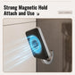 Wall Mounted No Drilling Magnetic Square Metal Hook, Single Pack, 5pcs Pack, 10pcs Pack