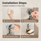 No Drilling Wall Mounted Suction Cup Soap Holder Drainable Metal Storage Tray, Single Pack, 2pcs Pack, 3pcs Pack