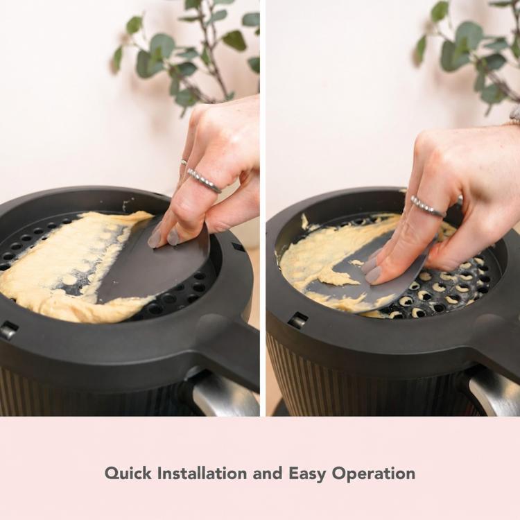For Thermomix TM7 Food Processor Perforated Dough Batter Strainer Cover Replacement Part, Strainer Cover