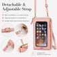 Female Touch Screen Phone Bag Multifunctional Crossbody Zipper Pouch