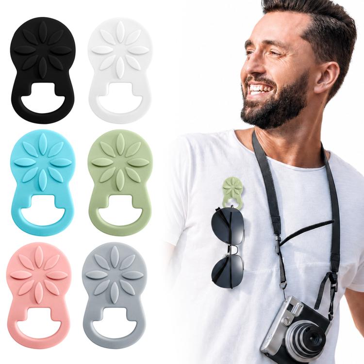 Clothes Silicone Magnetic Glasses Holder