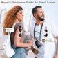 Clothes Silicone Magnetic Glasses Holder