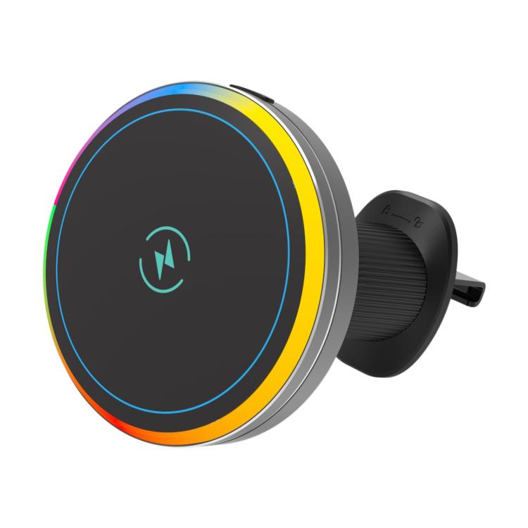 T1S Magnetic Cooling Wireless Fast Charger Car Air Outlet Holder