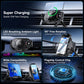 A3 15W Car Electric Wireless Fast Charging Rotating Bracket, A3 Bracket + Air Vent Base, A3 Bracket + Suction cup, A3 Bracket + Dual Base