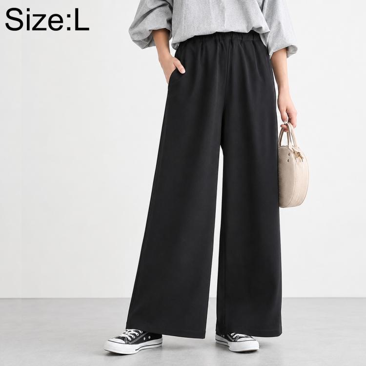 High-Waisted Wide-Leg Women Pants, M, L, XL, 2XL