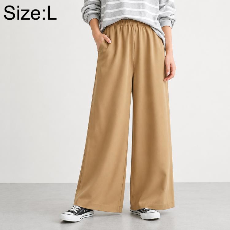 High-Waisted Wide-Leg Women Pants, M, L, XL, 2XL