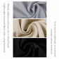Shirt dress fabric swatches: gray, beige, and black texture close-up