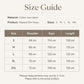 Size guide chart for relaxed shirt dress, cotton-linen blend with shoulder, bust, length