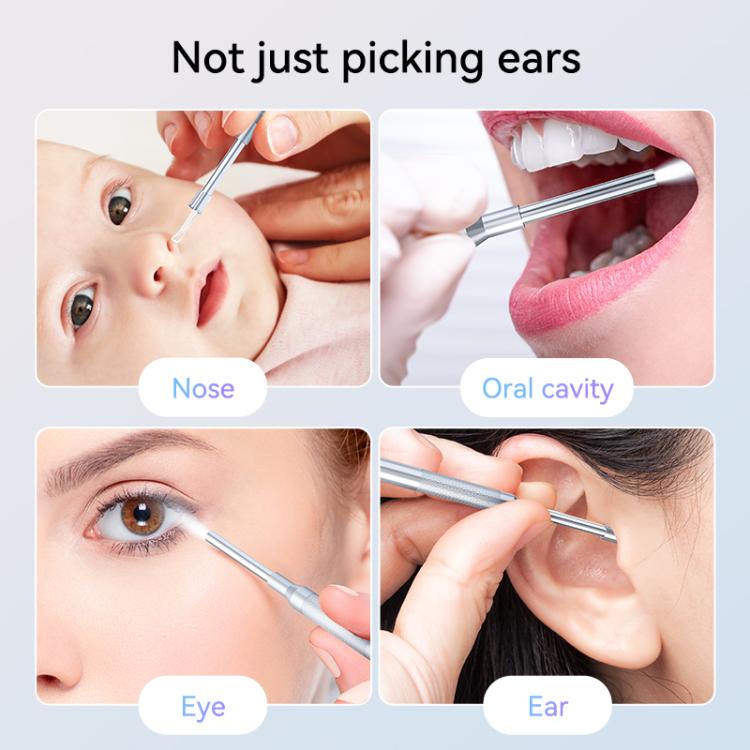P60 4.3 inch IPS HD Screen Smart Visual Otoscope Ear Pick