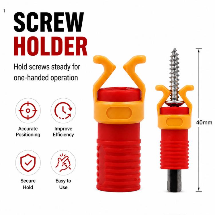 4pcs Screw Plastic Fixing Holder Clamp