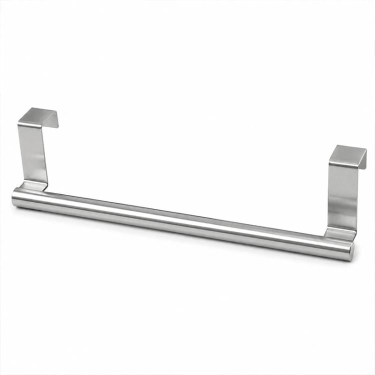 2pcs / Set 23.8cm Drill-Free Stainless Steel Towel Rack