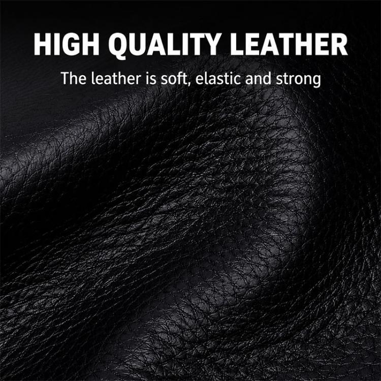 Men Geometric Print PU Leather Short Wallet