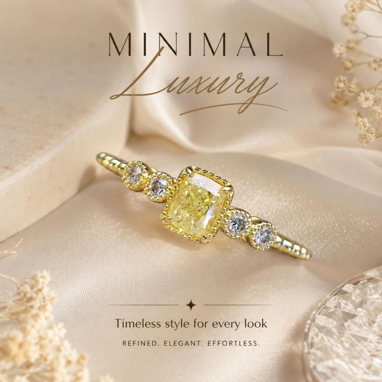Women Geometric Square Inlaid Cubic Zirconia Ring, No.6, No.7