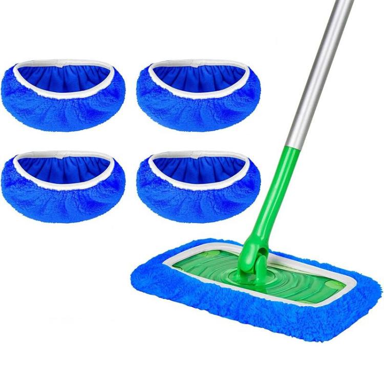 4pcs / Set For Swiffer Washable and Reusable Mop Refill Pads