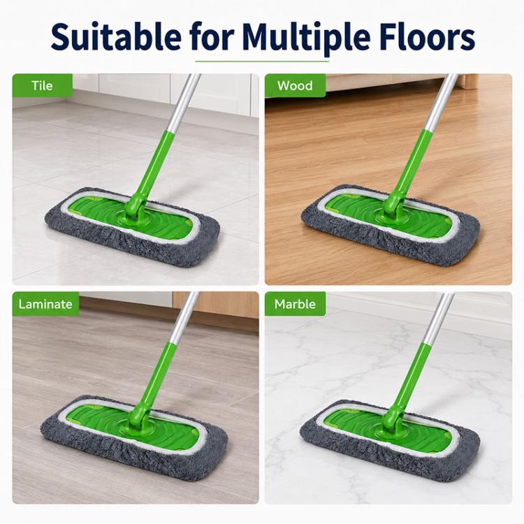4pcs / Set For Swiffer Washable and Reusable Mop Refill Pads