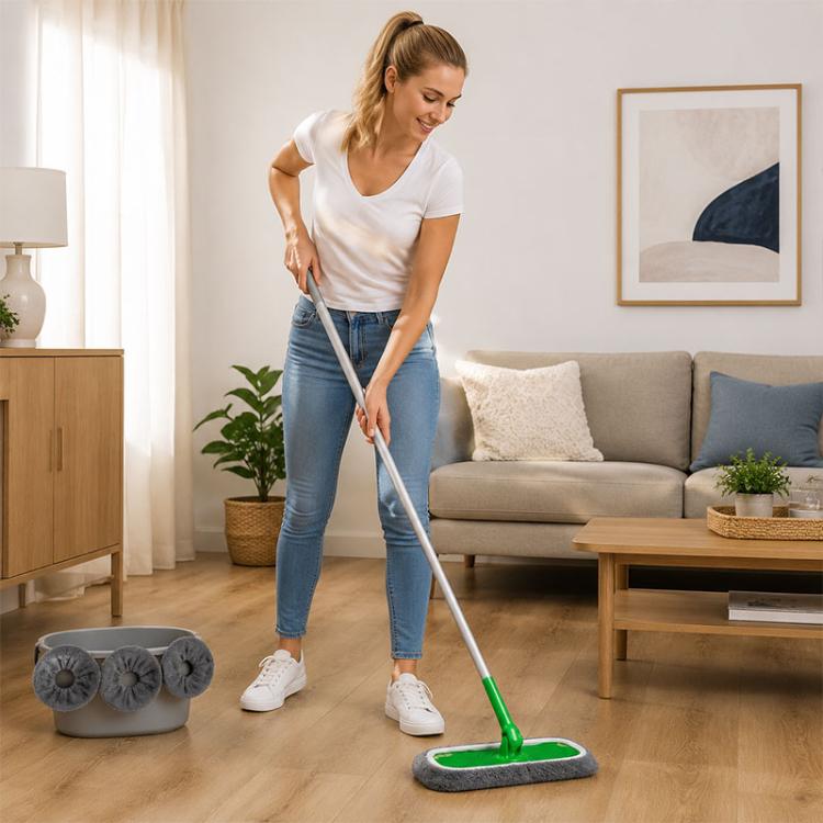4pcs / Set For Swiffer Washable and Reusable Mop Refill Pads