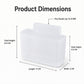 Wall-mounted Refrigerator Side Organizer Table Debris Storage Box