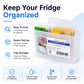 Wall-mounted Refrigerator Side Organizer Table Debris Storage Box