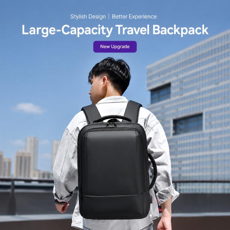 OUMANTU 2103B Large Capacity Waterproof Business Laptop Backpack