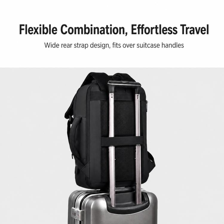 OUMANTU 2103B Large Capacity Waterproof Business Laptop Backpack
