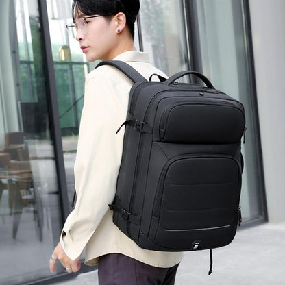 OUMANTU 2201 Large Capacity Men Business Waterproof Backpack