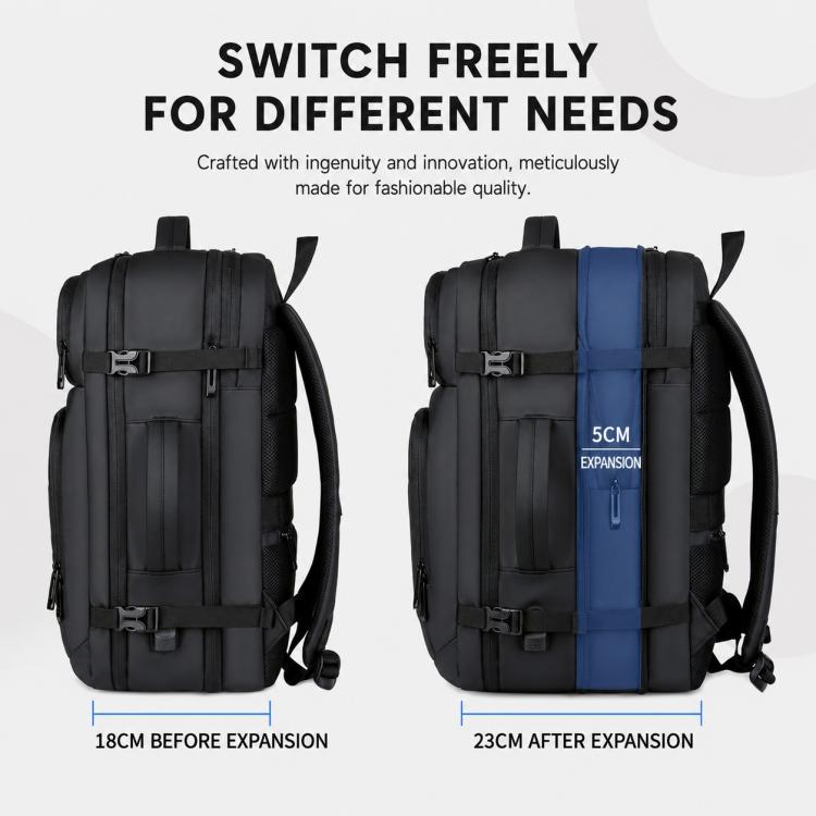 OUMANTU 2201 Large Capacity Men Business Waterproof Backpack