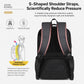 OUMANTU 2202 Large Capacity Waterproof Leather Membrane Backpack