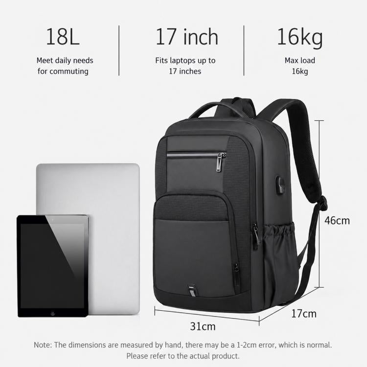 OUMANTU 2215 Large Capacity Waterproof Oxford Cloth Backpack