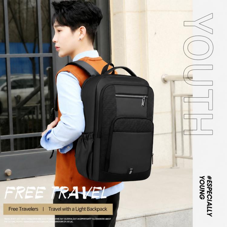 OUMANTU 2215 Large Capacity Waterproof Oxford Cloth Backpack