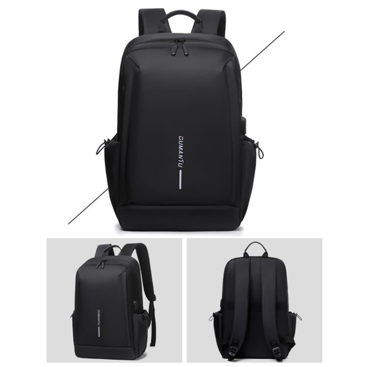 OUMANTU 2316 Multifunctional Business Letter Logo Backpack Laptop Bag