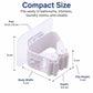 No-drill Suction Cup Bathroom Wall Mount Hook Mop Holder 4pcs, White  4pcs