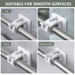 Drill-free Curtain Hanging Clips Multifunctional Curtain Rod Hook 4pcs, 30-50cm
