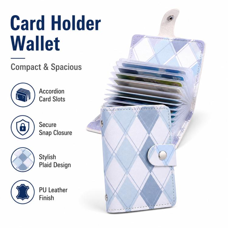 Multifunctional Large Capacity PU Leather Card Bag Short Wallet