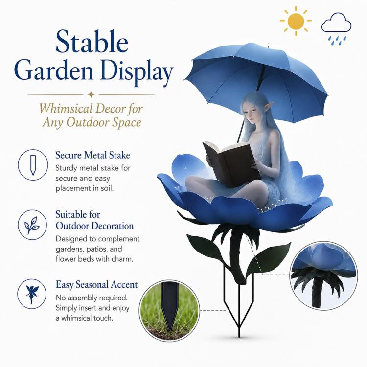 Outdoor Acrylic Decorative Garden Stake