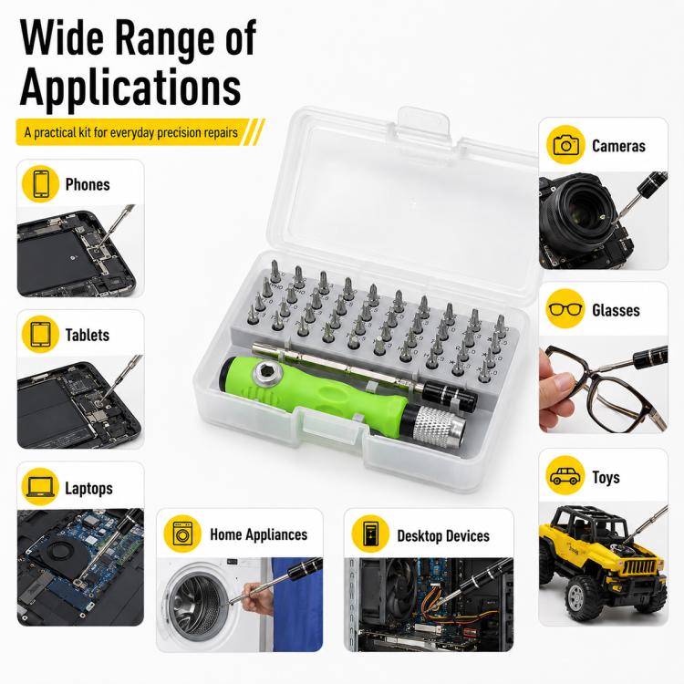 32 in 1 Multifunctional Magnetic Screwdriver Bit Set, Screwdriver Bit Set