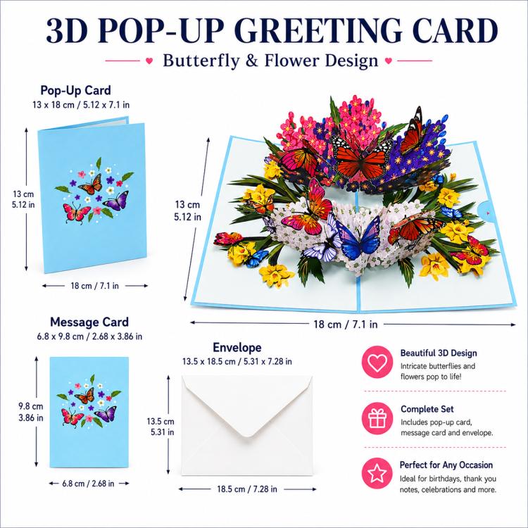 Valentine Day 3D Greeting Card