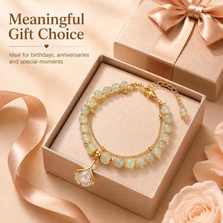 Apricots Charm Bracelet for Women
