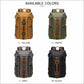 Outdoor Large Capacity Waterproof Travel Men Canvas Backpack