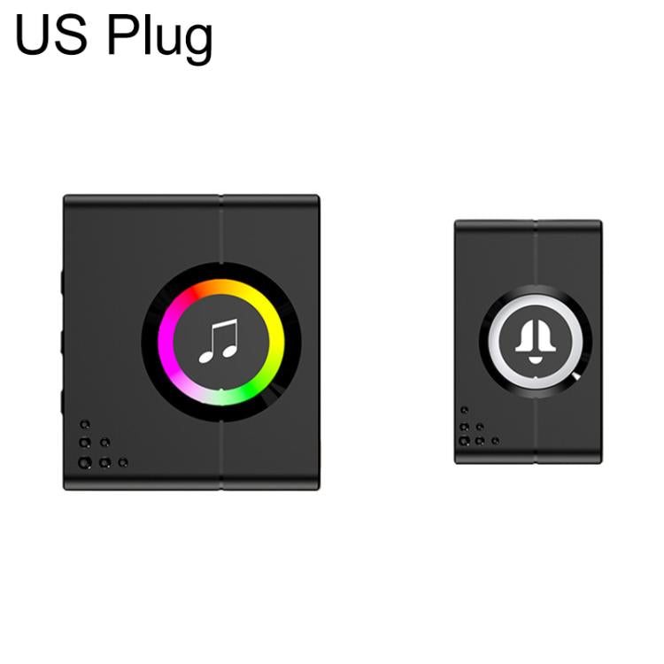 XY-603 Wireless Home Long Distance Smart Remote Control Doorbell, EU Plug, US Plug