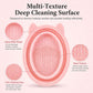 Rabbit Ear Makeup Tool Foldable Silicone Cleaning Bowl