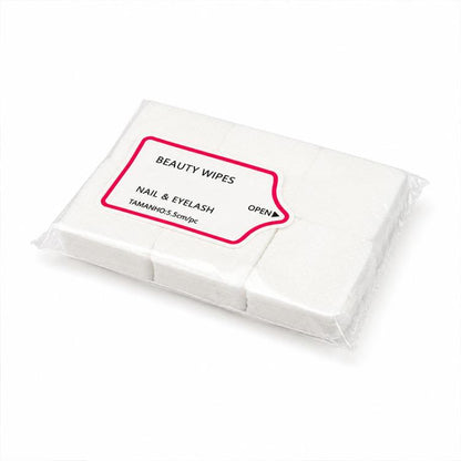 Non Woven Manicure Cleaning Pads Disposable Nail Polish Remover Pads