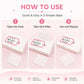 Non Woven Manicure Cleaning Pads Disposable Nail Polish Remover Pads