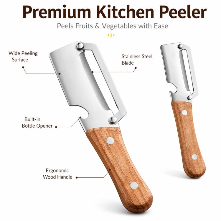 LsCook Household Multifunctional Fruit Vegetables Peeler
